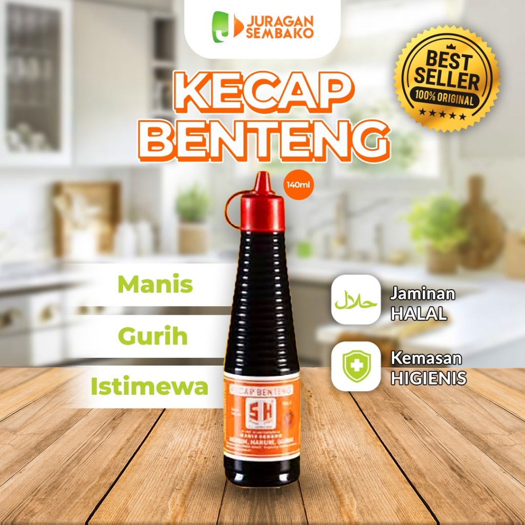 

KECAP BENTENG SH HALAL [140ML]