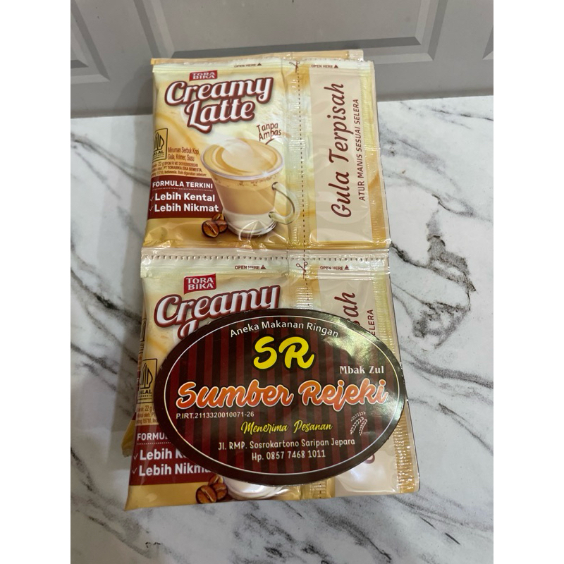 

TORABIKA CREAMY LATTE ISI 10 BUNGKUS
