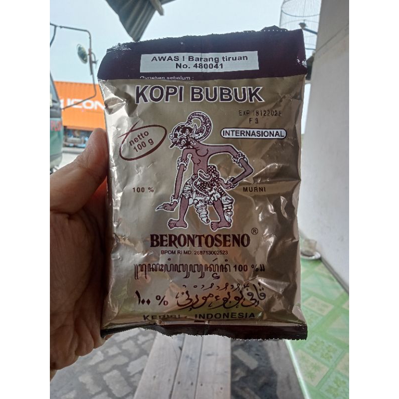 

Kopi Berontoseno 100 gram