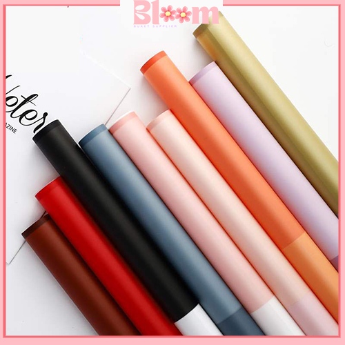 

Kertas buket bunga list warna double color flower wrapping paper KB6024