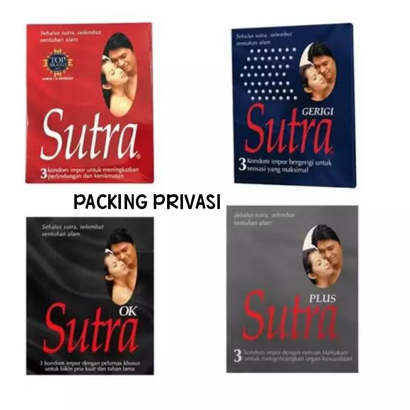 Kondom Sutra Tipis Merah Hitam Ok Plus Gerigi Ecer Satuan Per Biji