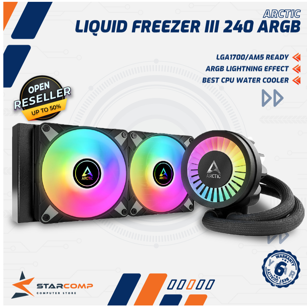 Arctic Liquid Freezer III 240 ARGB AIO Liquid Cooler