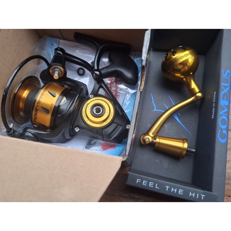 (2nd BEKAS) PENN SPINFISHER SS VI 2500 (BUKAN LL) SUDAH UPGRADE BB 10+1 (5pcs BB ABEC-9) & Knob Hand