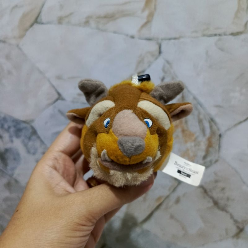 Gantungan Kunci/ Keychain / Keyring Boneka Beast Beauty and the Beast McDonalds