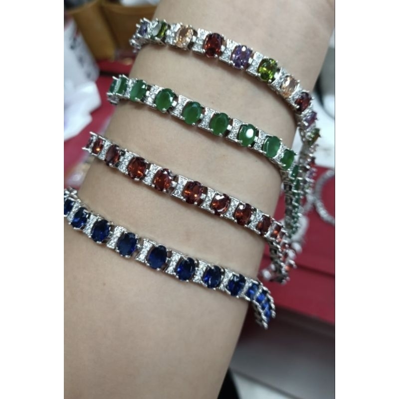 Gelang Batu Warna Warni
