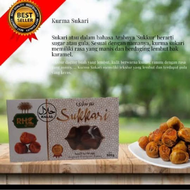

Kurma Sukari 500 Gram