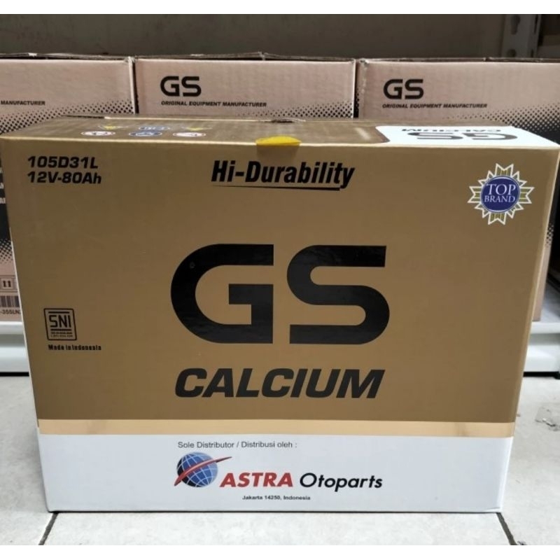 AKI GS CALCIUM 105D31L 12v 80Ah
