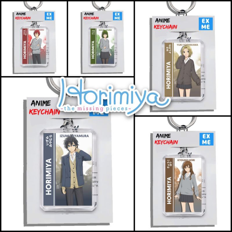Gantungan Kunci Horimiya - Keychain Horimiya Hori-san to Miyamura-kun - Ganci Anime - Gantungan Kunc