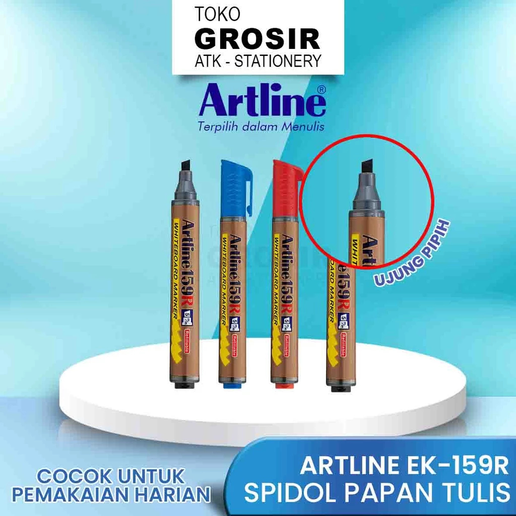 

(LIVE) Spidol Whiteboard Marker Artline EK-159R