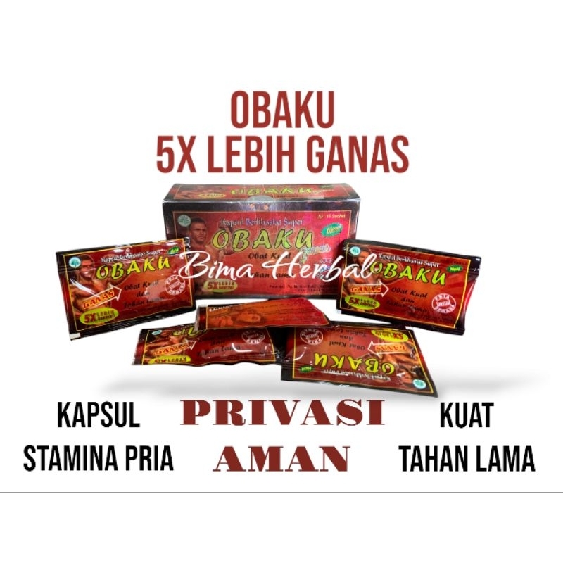 NEW OBAKU // KAPSUL // PRIA // KUAT // TAHAN LAMA