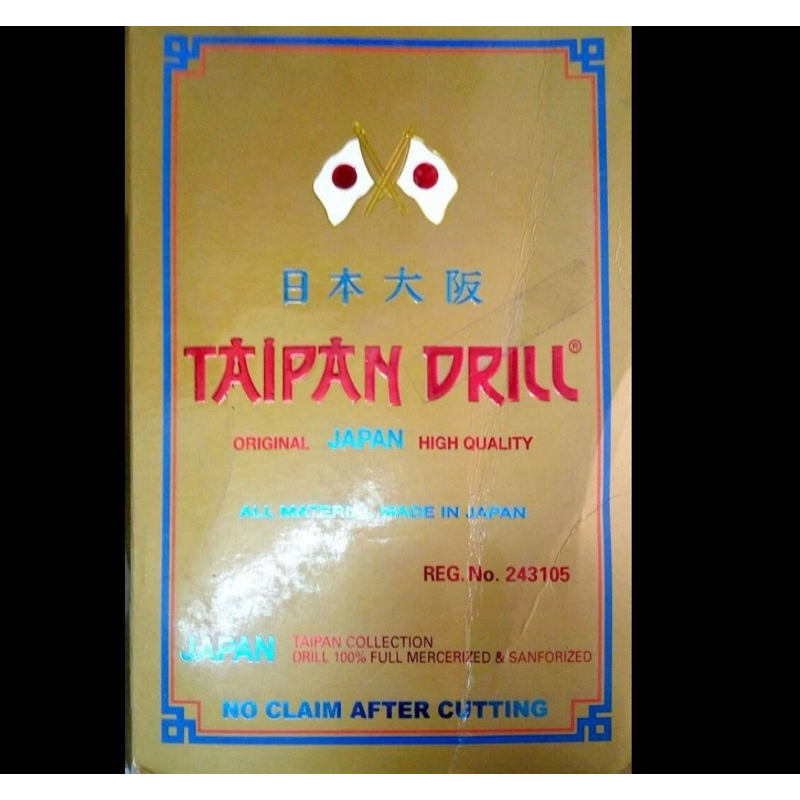Taipan Drill Original Japan C141