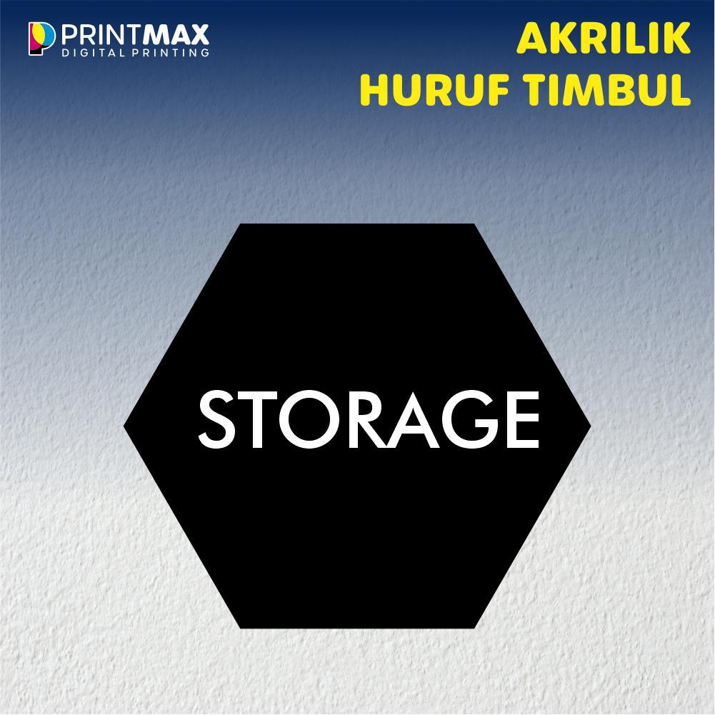 

Sign Board Akrilik "strogae