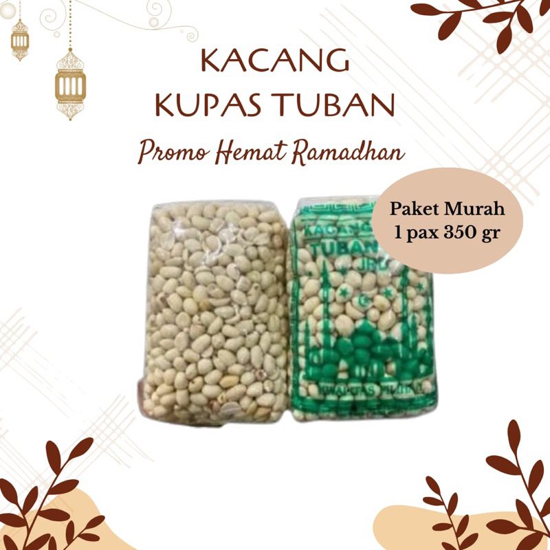 

PROMO HEMAT Kacang Kupas Tuban Ramadhan Isi 350gram