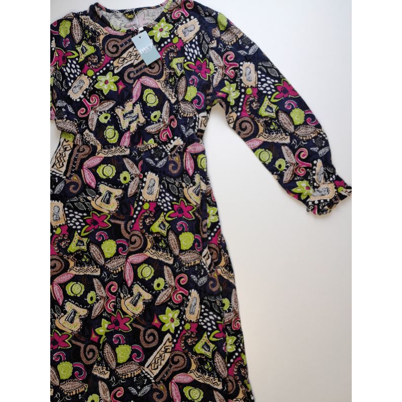 (PRELOVED) Dress Gamis Batik Vintage Premium_2955