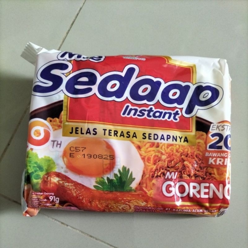 

Mie sedaap goreng isi 5 pcs