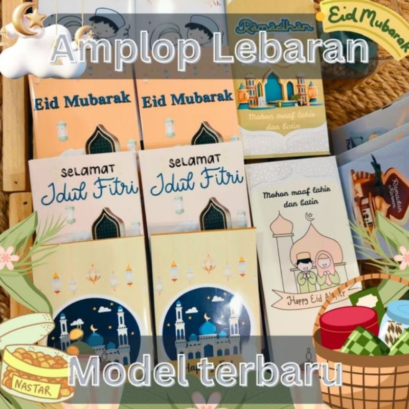

Amplop Lebaran Idul Fitri Idul Adha ukuran Jumbo / Angpao / Amplop Lebaran Motif Karakter Labubu Sanrio Kuromi