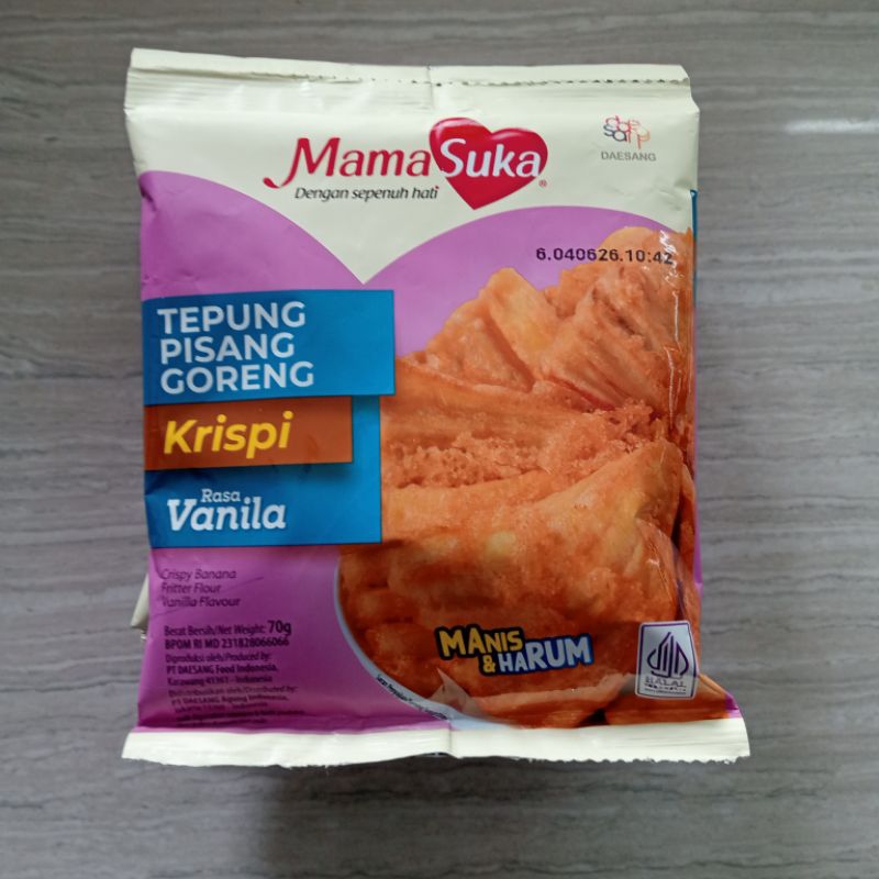

MAMASUKA Tepung Pisang Grg Vanilla 70g