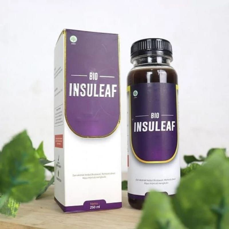 

paket 1 Botol Bio insuleaf obat herbal original kemasan 250ml