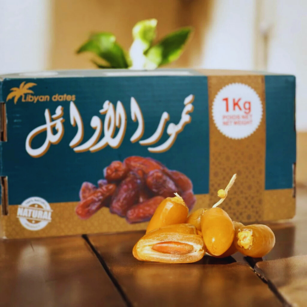 

BISA COD Kurma Ruthob Libya 1kg Kurma Muda Fresh Premium Korma Basah Setengah Mateng