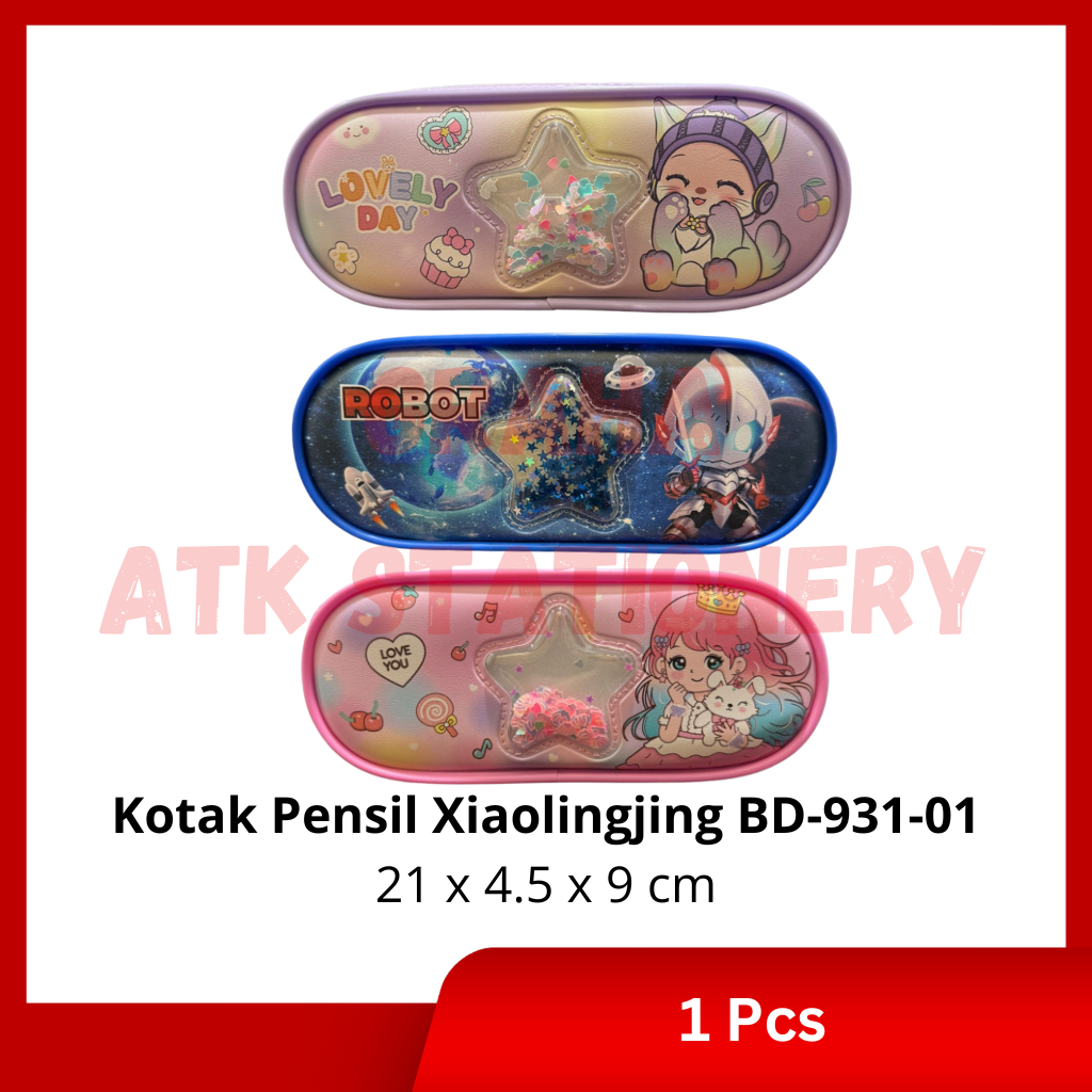 

Kotak Pensil Premium Xiaolingjing BD-931-01 / Tempat Pensil / Pencil Case Kualitas Bagus BD-931-01