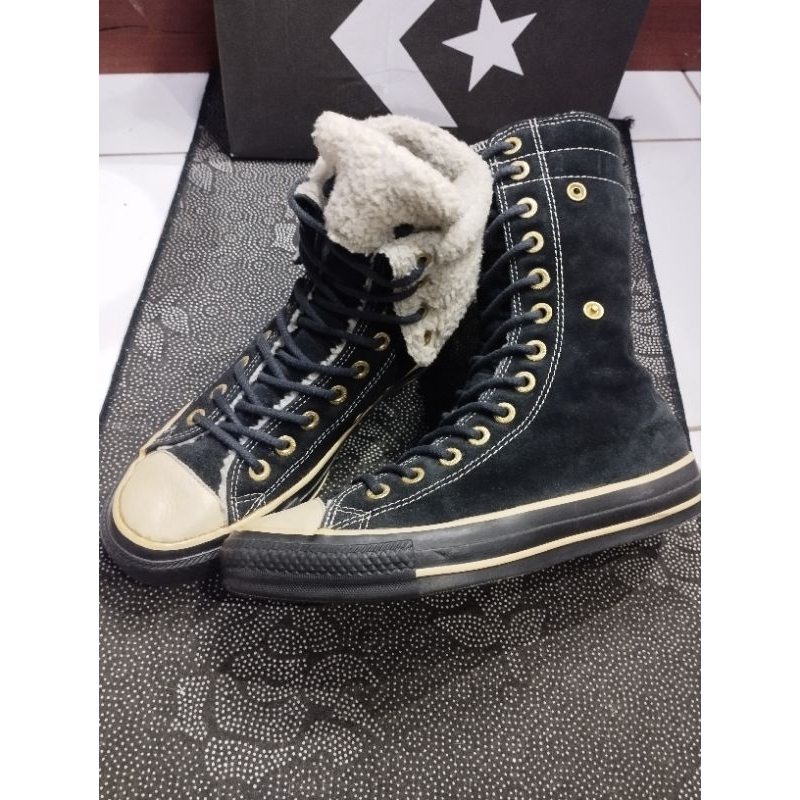 CONVERSE CT ALLSTAR KNEE HI SUEDE LEATHER