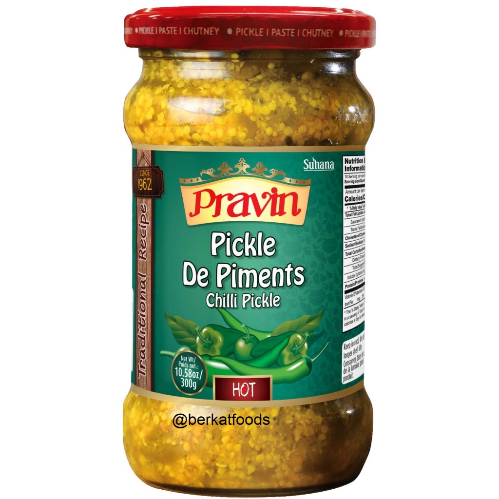 

Green Chilli Pickle Pravin by Suhana / Acar Cabai Hijau India / Mirch Mirchi Pickles