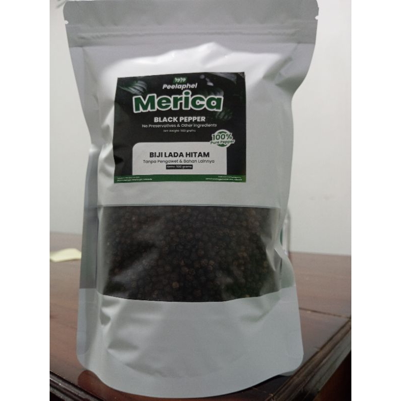

Peelaphel Black Pepper Powder / Merica Hitam Bubuk 500 g