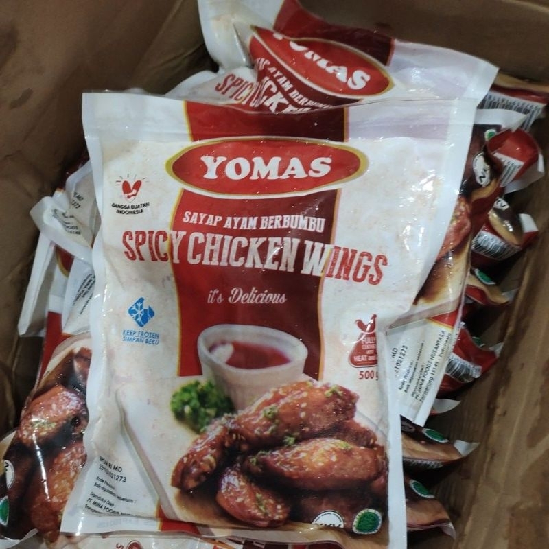 

yomas spicy wing 500gr