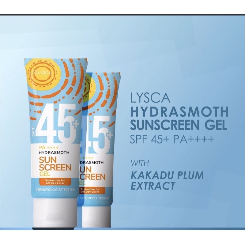 lysca hydrasmooth sunscreen gel