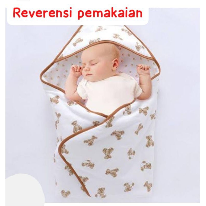 SELIMUT BAYI KATUN SELIMUT TOPI SELIMUT BAYI TOPI