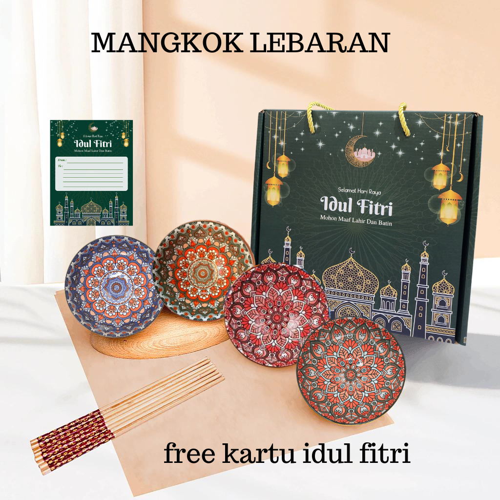 

BOXOFSEASON Mangkok set Hampers Souvenir Lebaran Idul Fitri