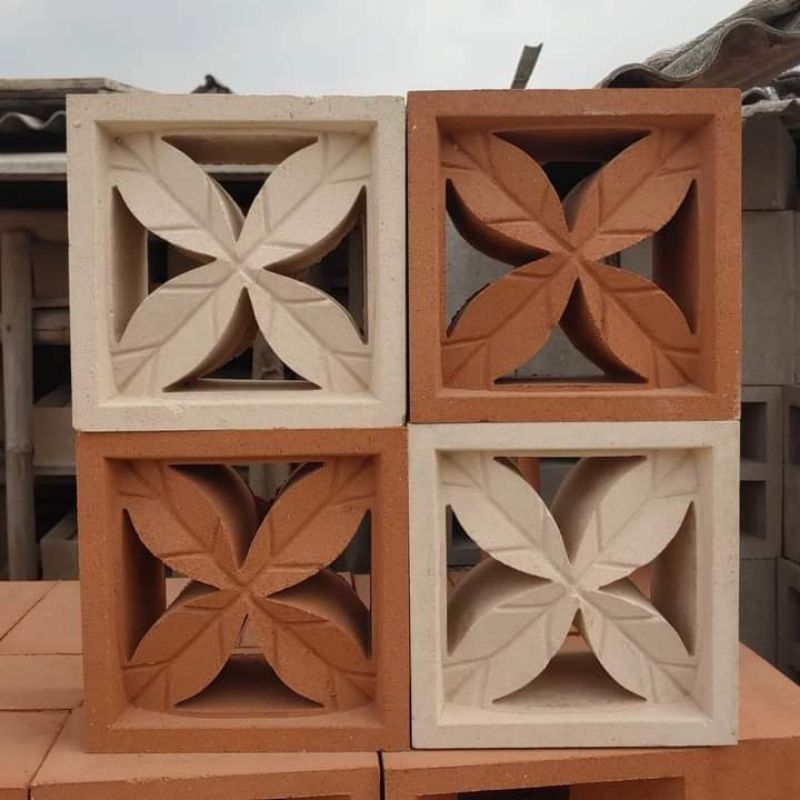 Roster Beton Minimalis, Loster Beton Minimalis, Roster Motif Daun Jambu