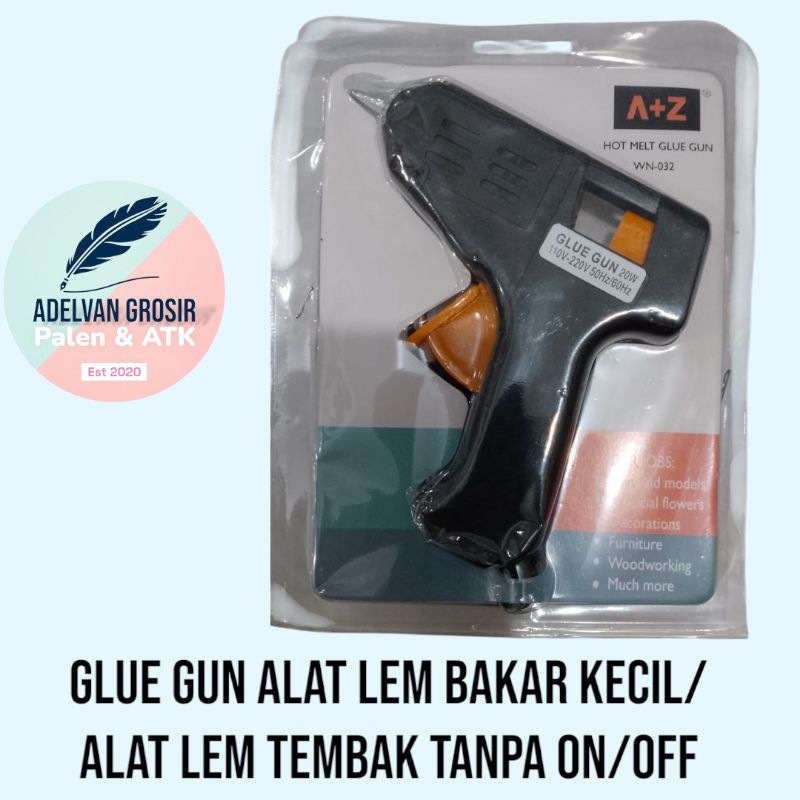 Alat lem bakar kecil/alat lem tembak tanpa ON/OFF