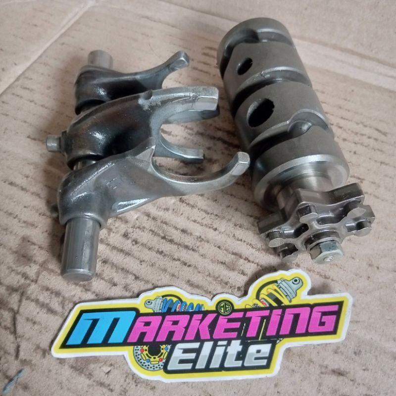 Rasio Garpu atau cakaran pemindah Gigi transmisi Tiger Revo cakaran transmisi Tiger ORI copotan