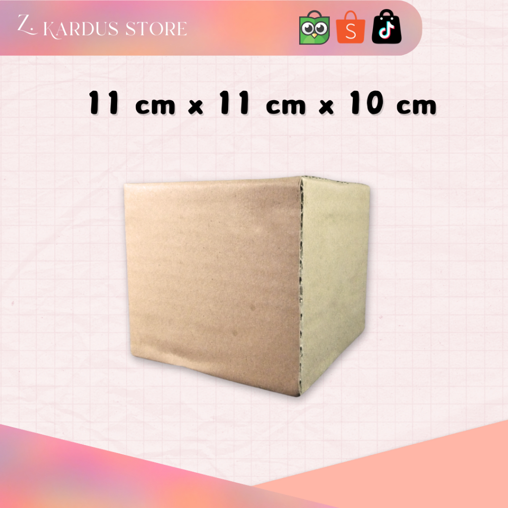 

Kardus Kecil | Kardus Packing | Kardus Paket | Kardus ukuran 11 cm x 11 cm x 10 cm