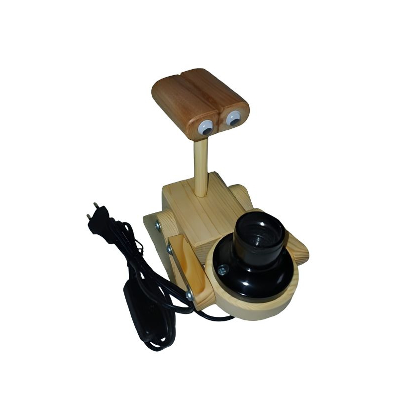 Lampu Belajar/Hias Kayu Jati Belanda