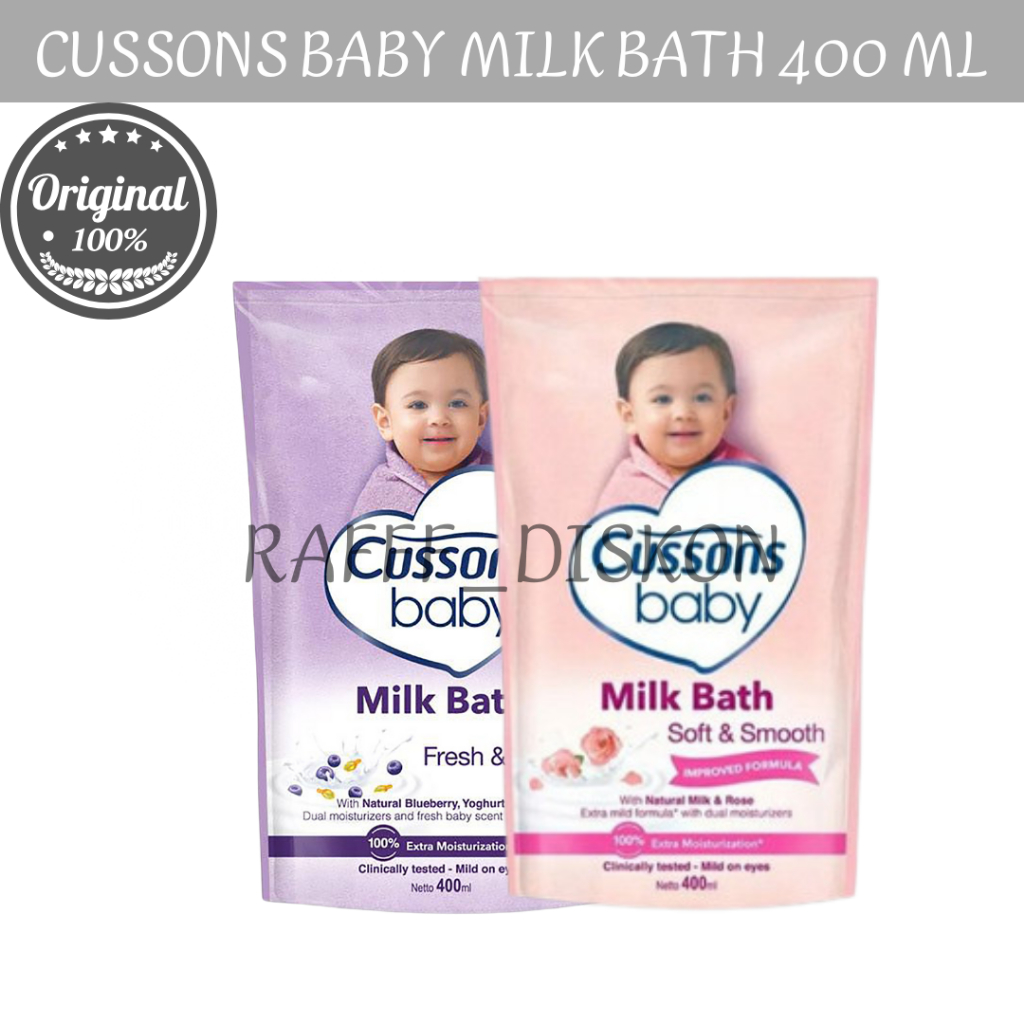 CUSSONS BABY MILK BATH 400 ML