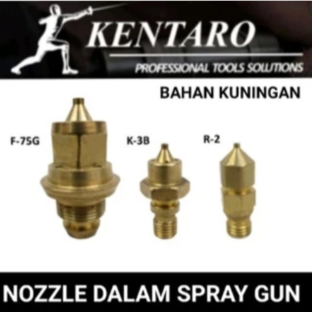 Mata Nozzle Dalam Spray Gun KENTARO Japan Quality