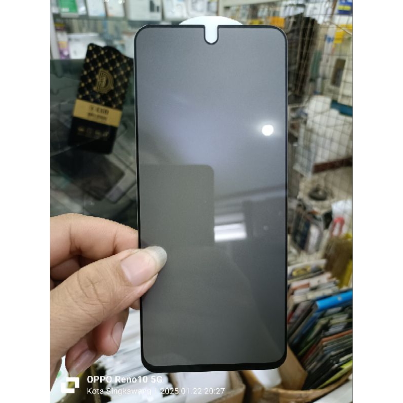 Tg spay kaca/Tempel glass privasi layar 6,78in/Tekno pova6/infinik hot 40pro/Antigores hp pova6 /Inf