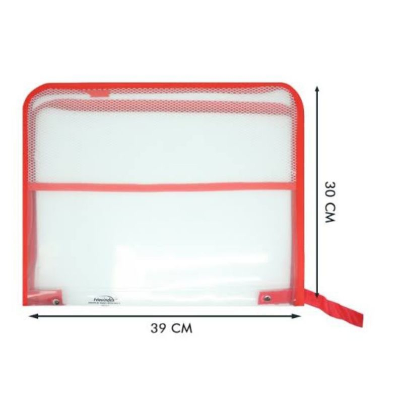 

map resleting terbaru paling murah size F4 map bag zipper