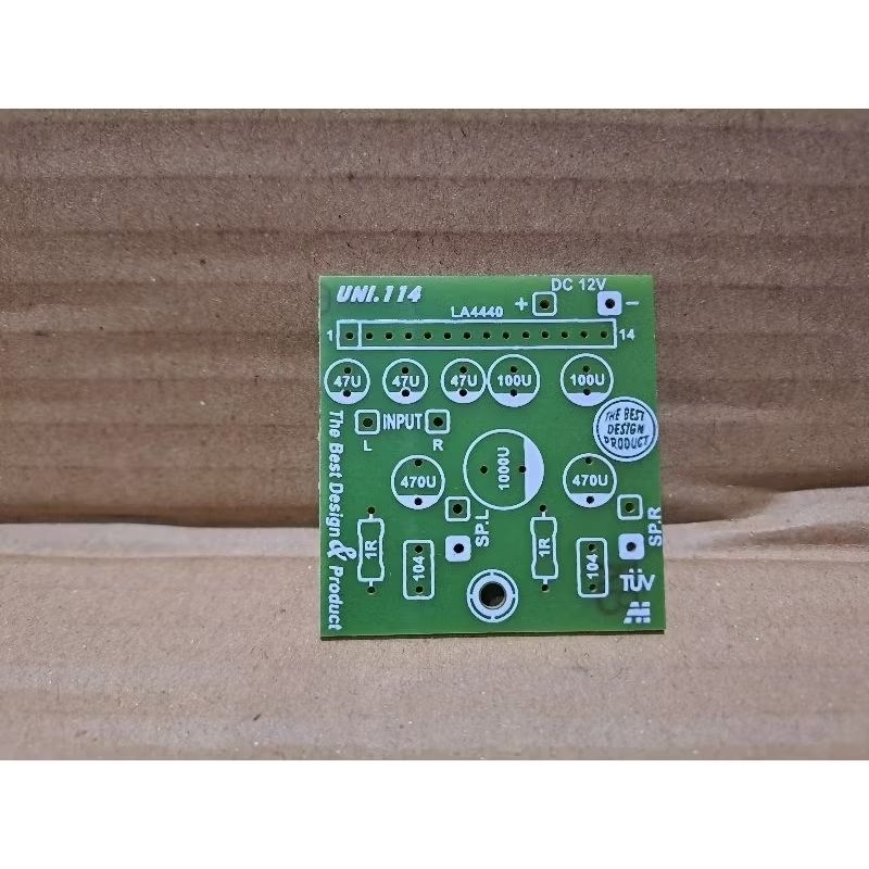 Pcb Mini Power Amplifier Mono LA 4440 18 Watt.