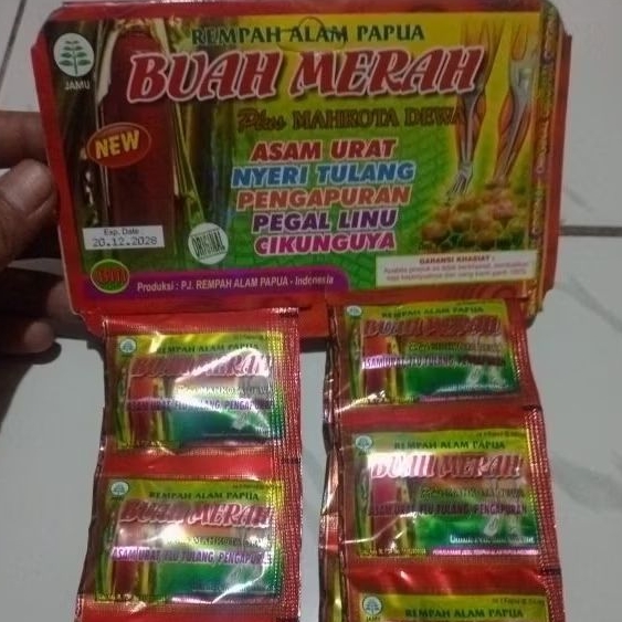 

Buah merah mahkota dewa Top original
