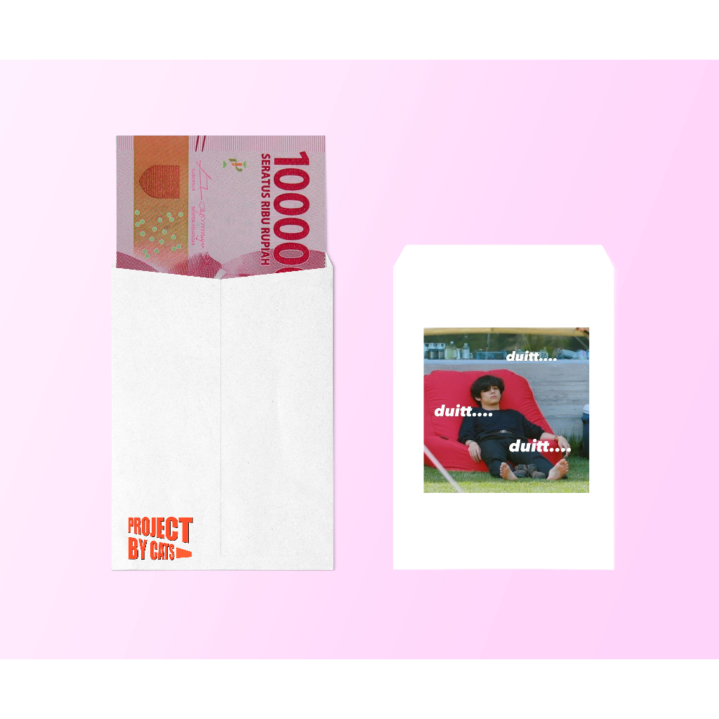 

Amplop THR BTS / Money Envelope BTS isi 20