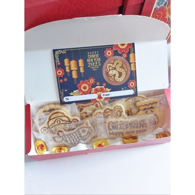 

Lucky Box Cookies Hampers CNY Surabaya Kue Kering Imlek Chines New Year