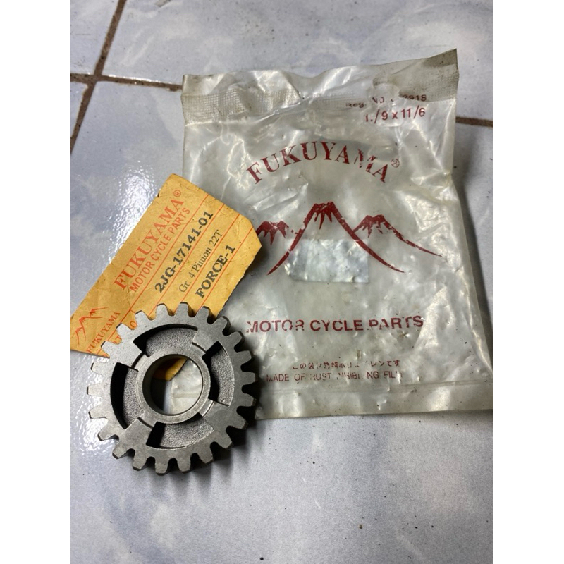 Rasio Fizr Gigi 4 22T - Rasio F1zr 22T Tenaga Topspeed Cepat Naik dan Teriak