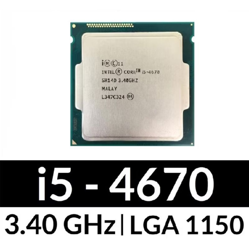 Processor Intel Core i5 4670 Tray Socket 1150