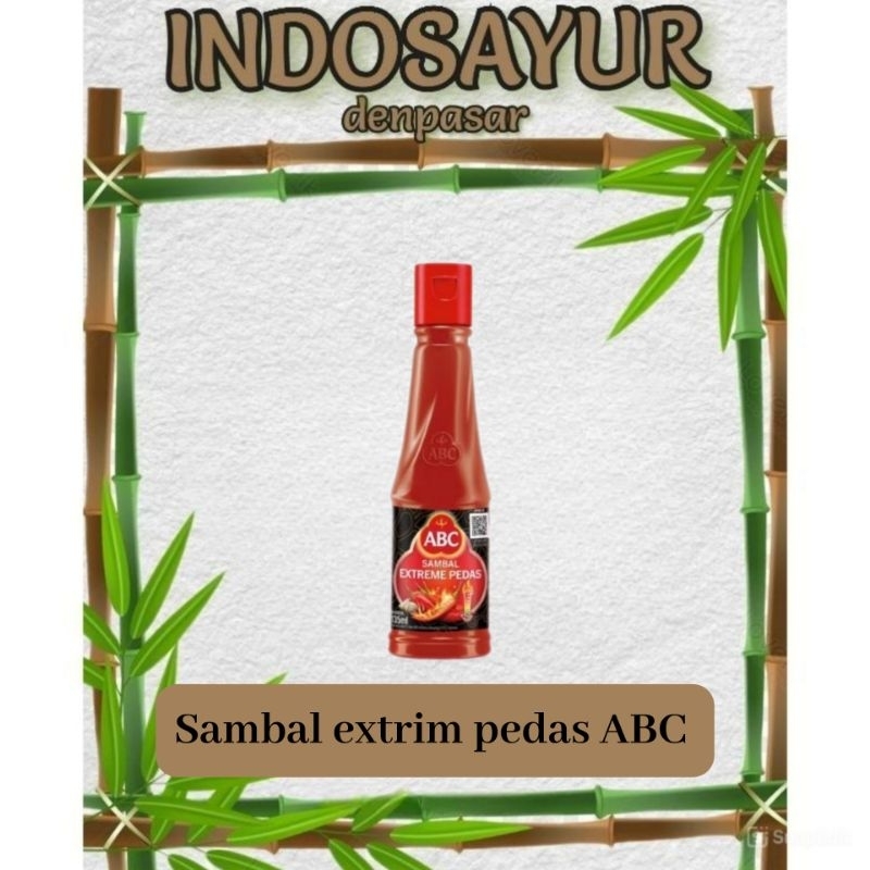 

Sambal extreme pedas ABC _ INDOSAYUR