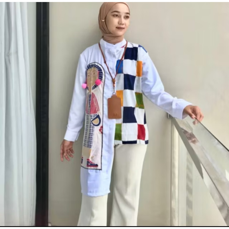 Blouse Original Batik MASAYU BERLABEL LOCAL BRANDS SOLO