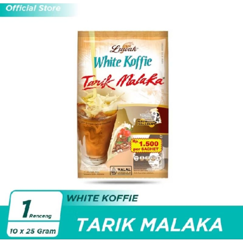 

Luwak White Coffee Tarik Malaka 1 Renceng (10pcs)