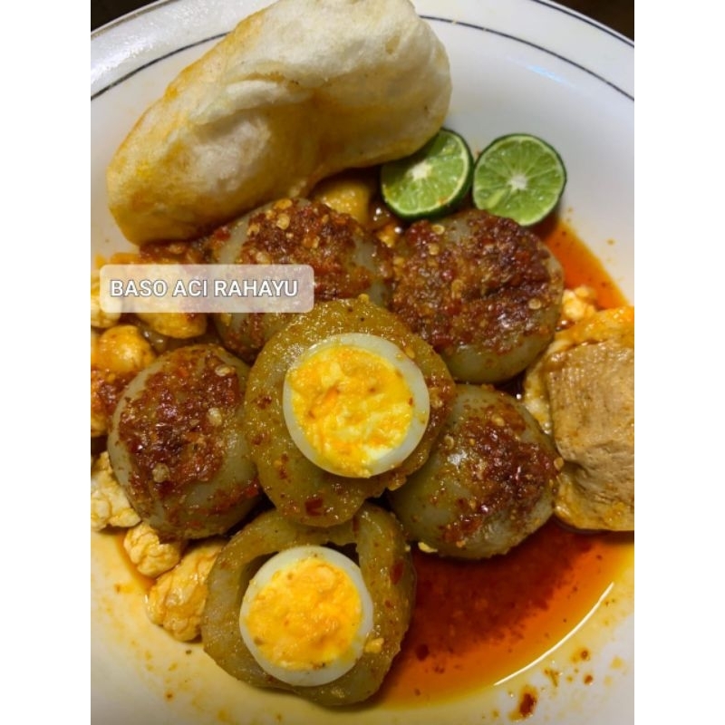 

BASO ACI ISI TELUR PUTUH ENAK GURIH XTRA CHILI OIL PEDAS SPESIAL